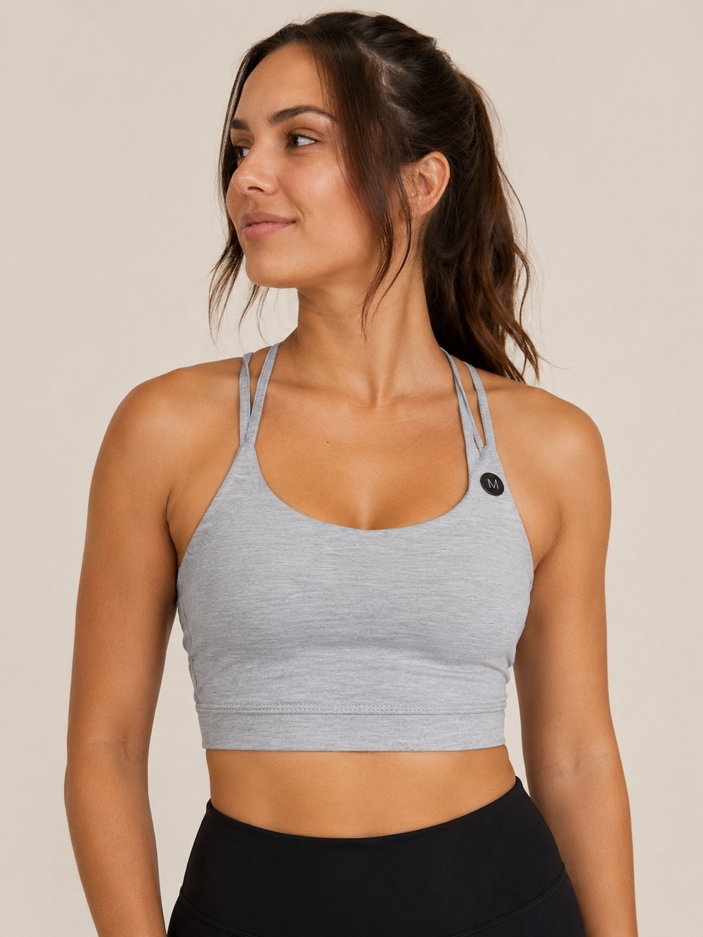 #1182 Cotton On Body  Strappy Sports Crop